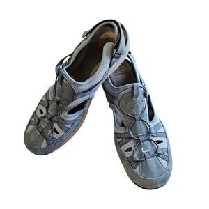 Earth Origins Skye Sonoma Sport Sandal Moroccan Blue Size 11